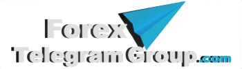forex telegram group white logo